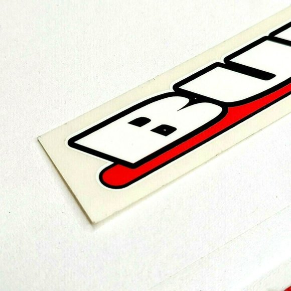 Vintage NOS Red BULLY 4130 Decal Sticker Old School BMX Bike Bicycle - Picture 2 of 3